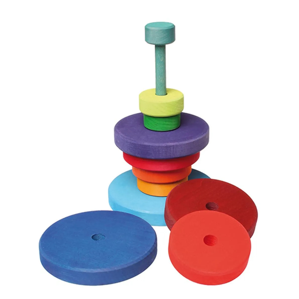 Conical Tower - Multi-Coloured