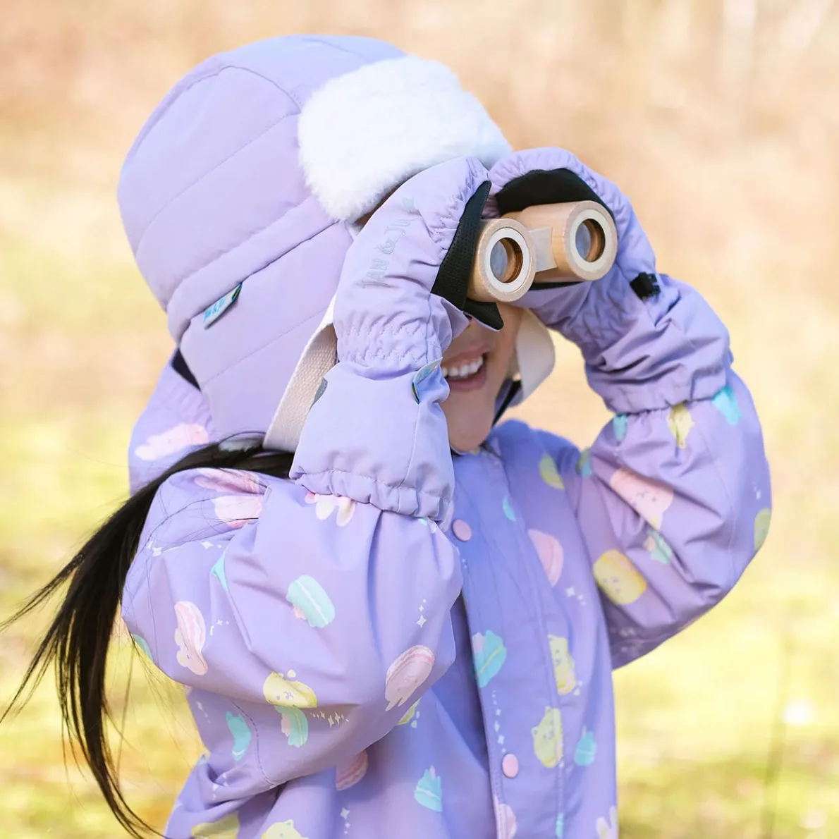 Cozy-Dry Rain Mittens