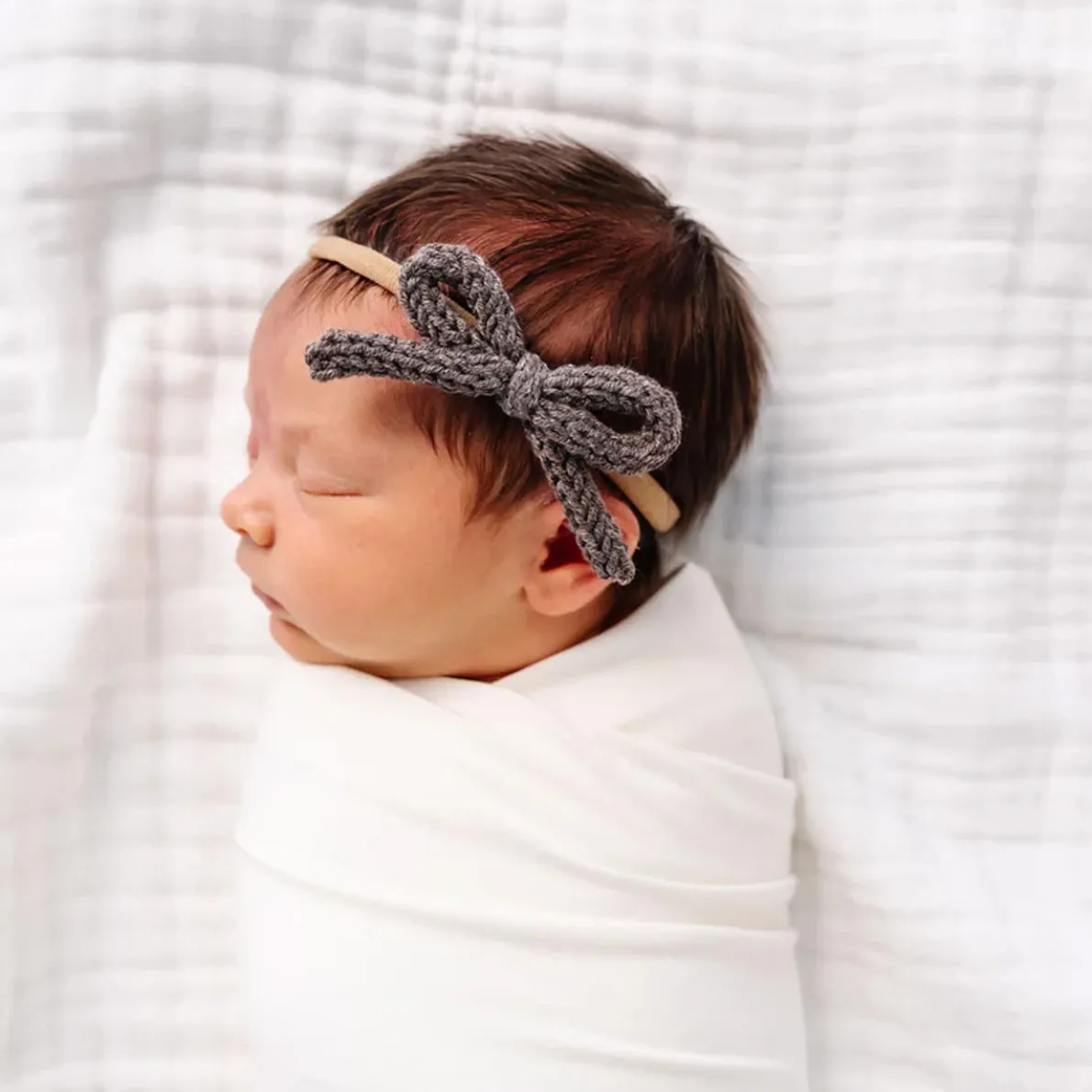 Crochet Bow Headband