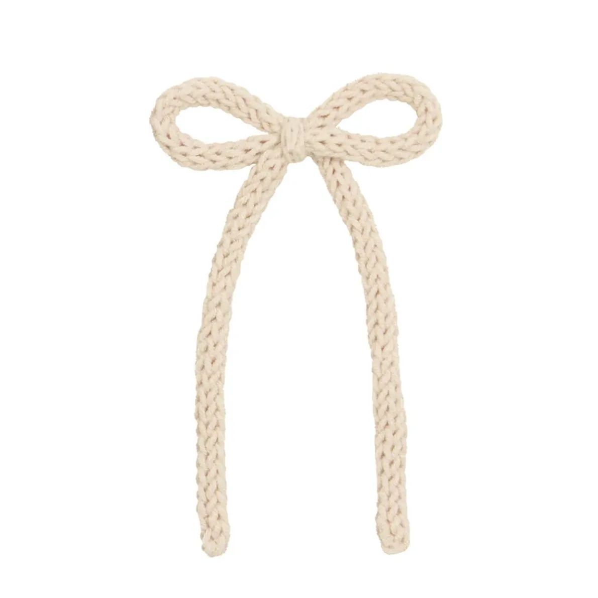 Crochet Bow Sash Clip