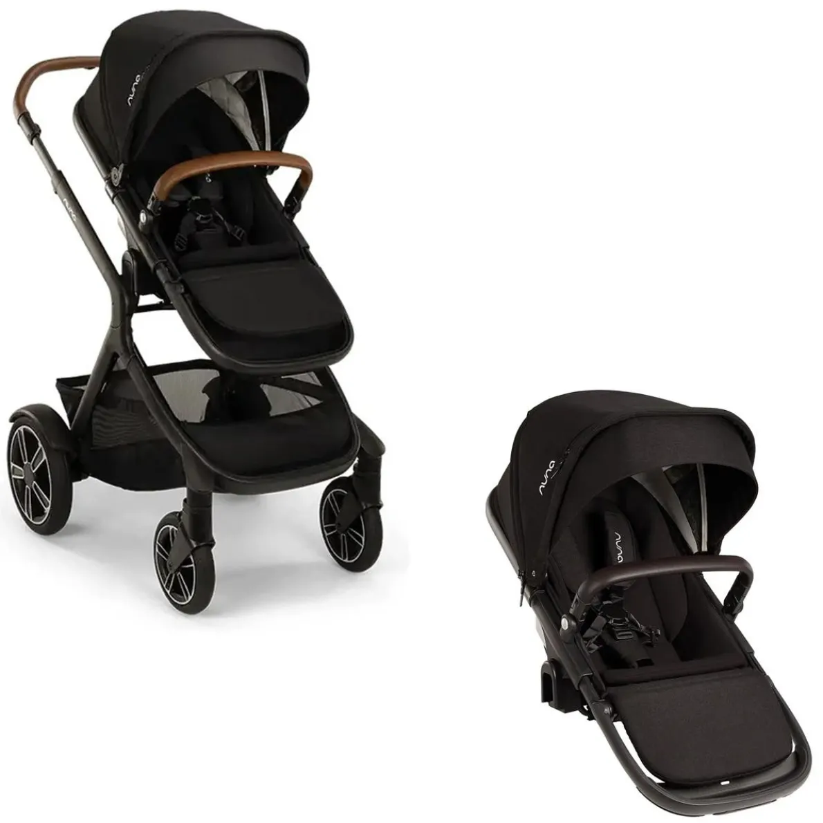 DEMI Next Stroller + Sibling Seat