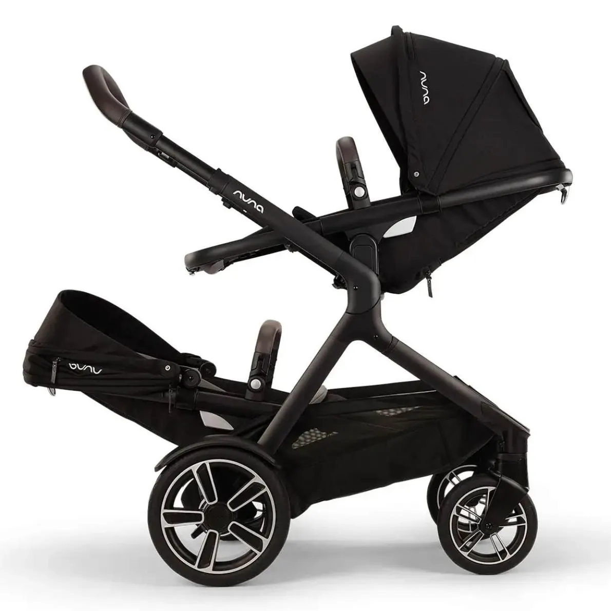 DEMI Next Stroller + Sibling Seat