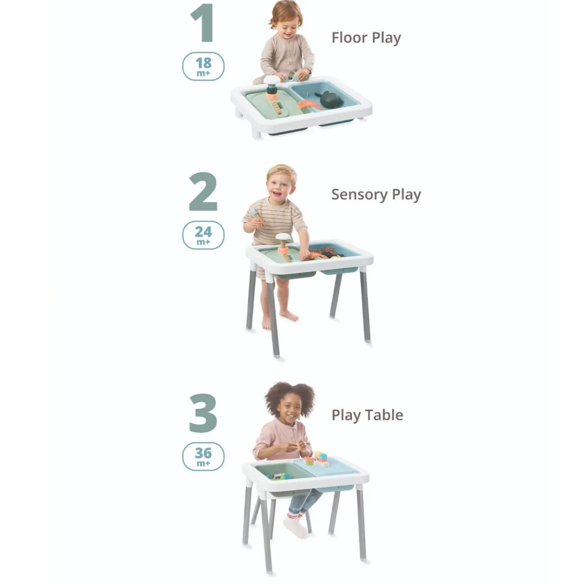 Discoverosity 3-in-1 Sensory Table