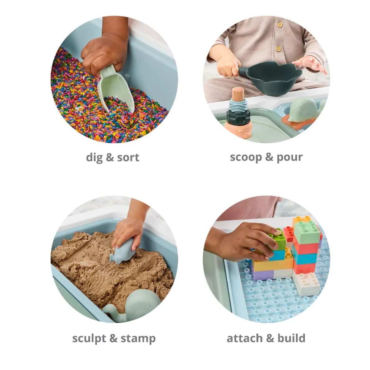 Discoverosity 3-in-1 Sensory Table