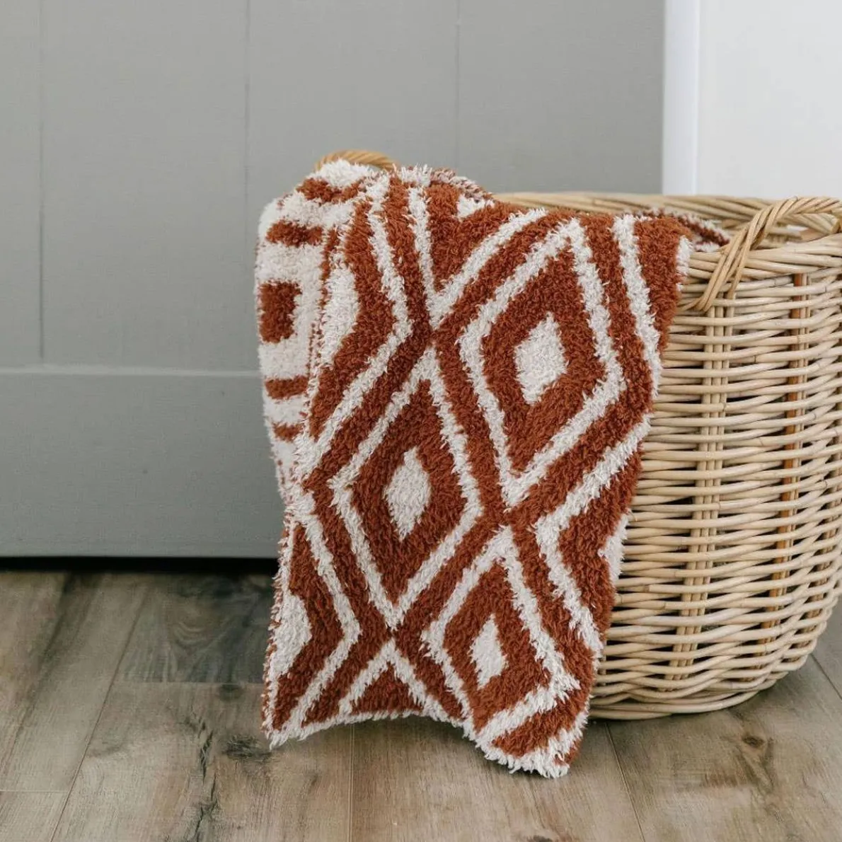 Double Layer Bamboni Receiving Blanket