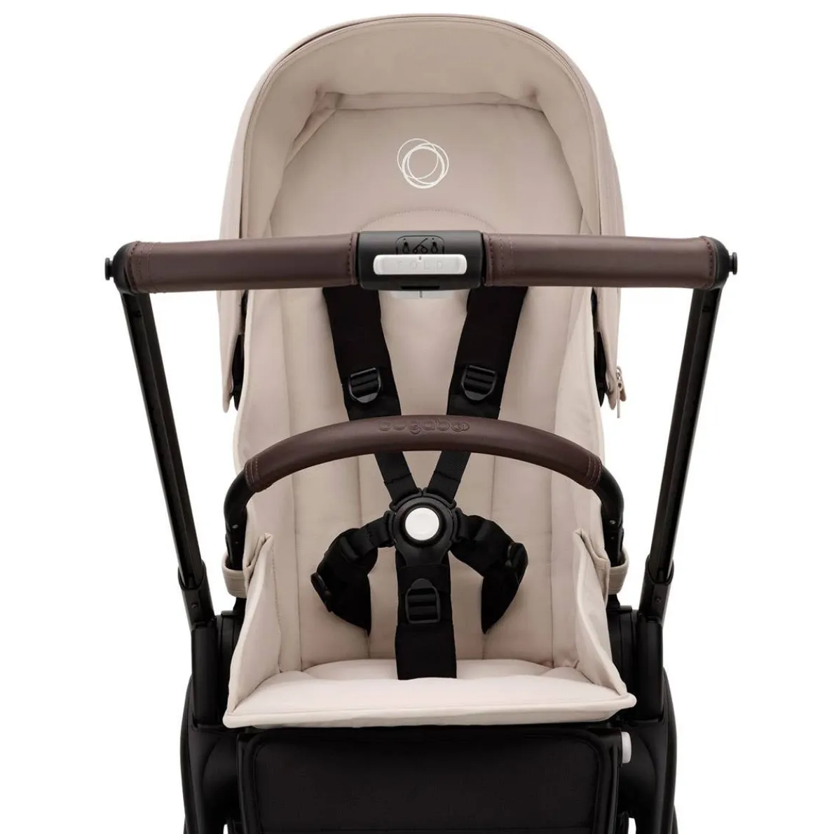 Dragonfly Complete Stroller (Black Frame) - Desert Taupe