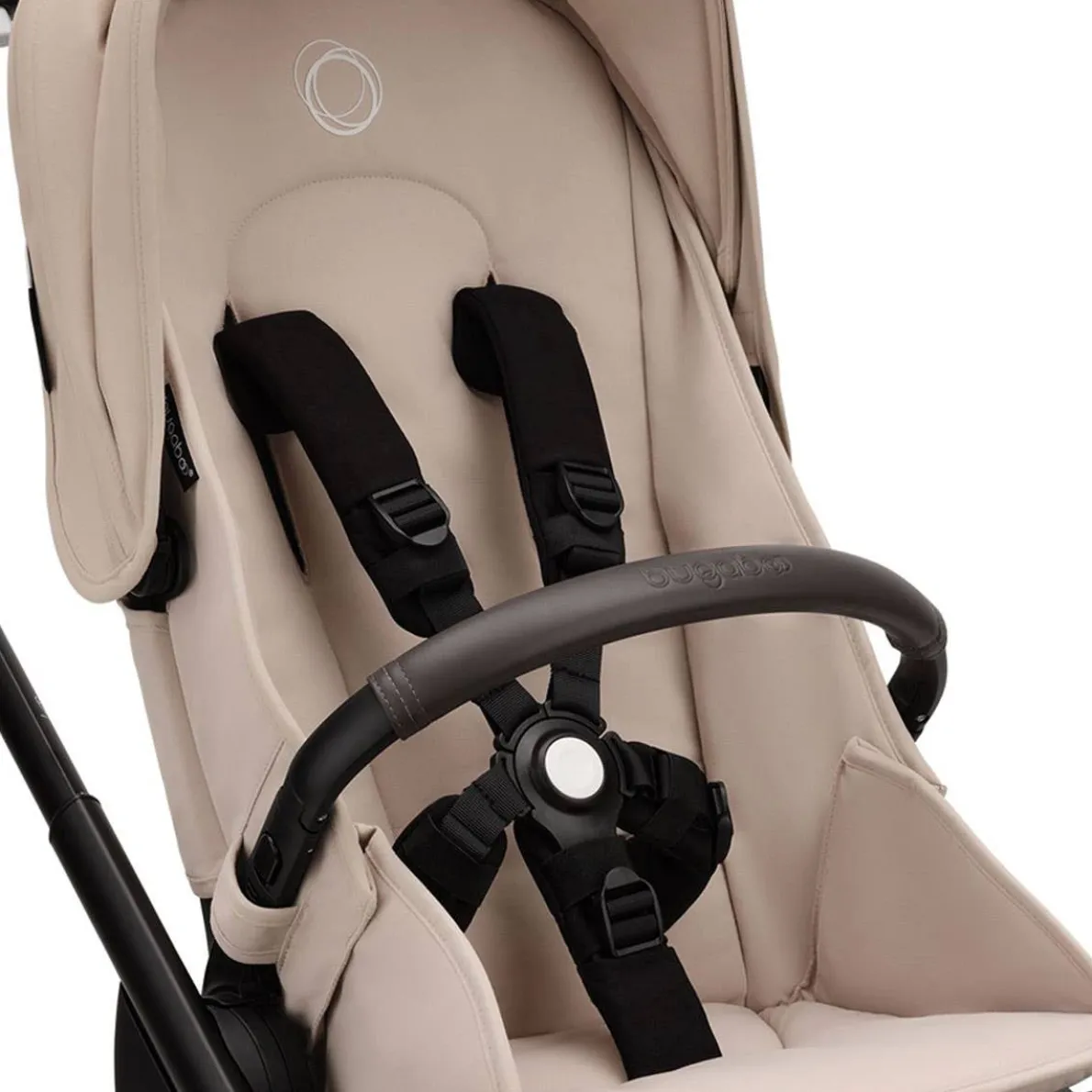 Dragonfly Complete Stroller (Black Frame) - Desert Taupe