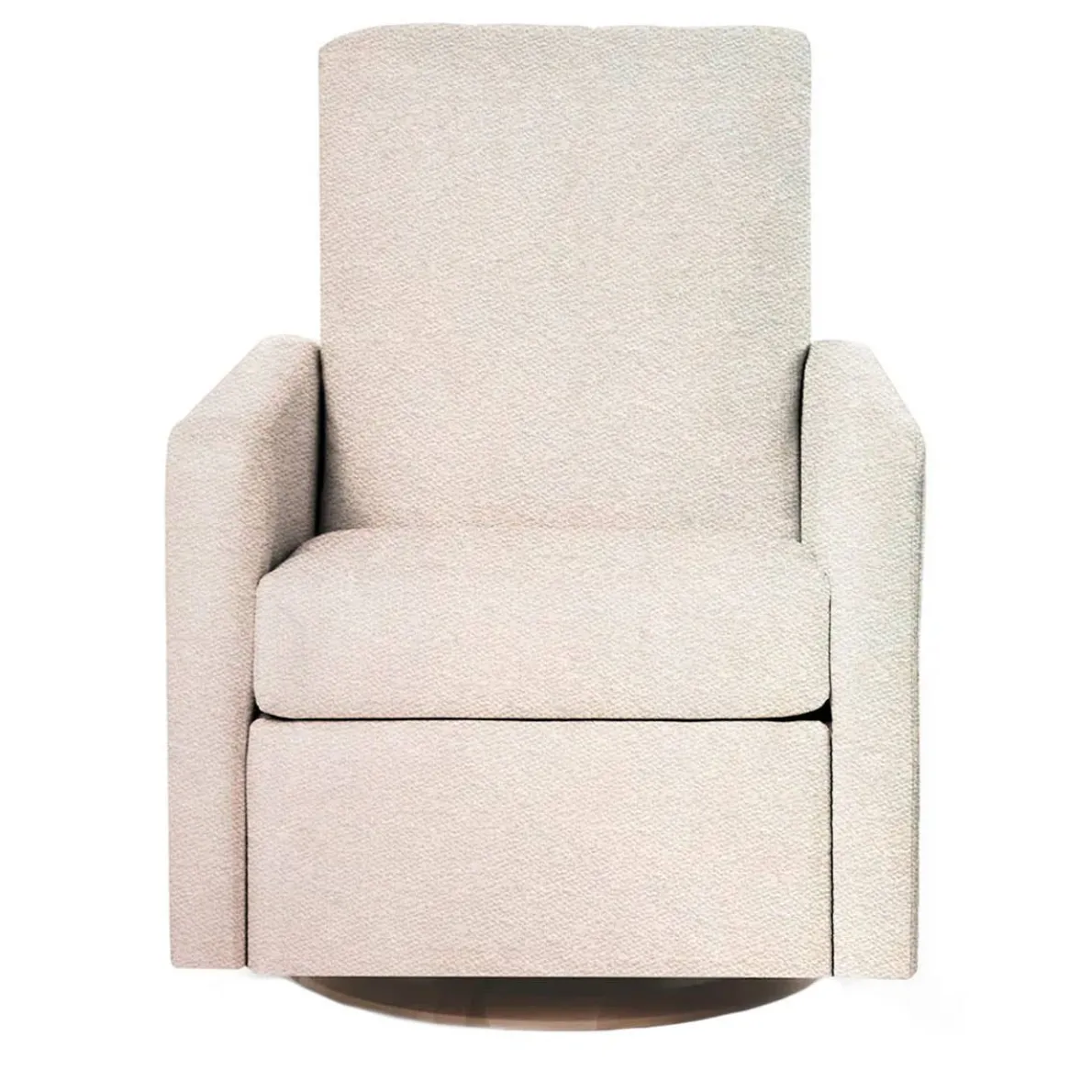 Drew Swivel Glider with Power Recline Wood Base (Grade D)