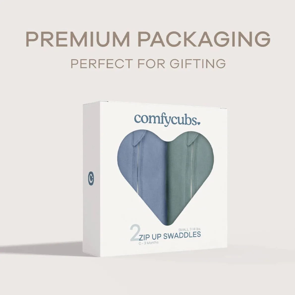 Easy Zipper Swaddles (2 Pack)