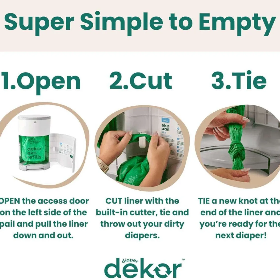 Eko Mini Diaper Pail