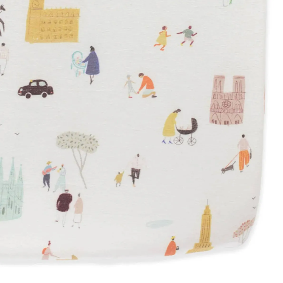 Explore the World Crib Sheet