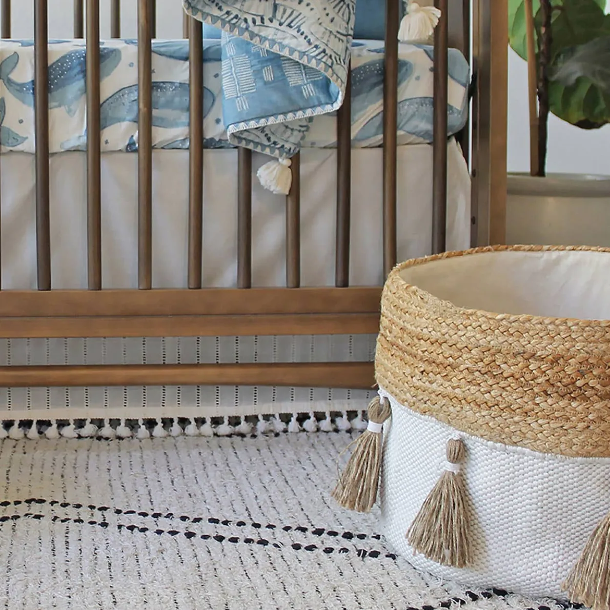 Ezra Cotton + Jute Storage Bin