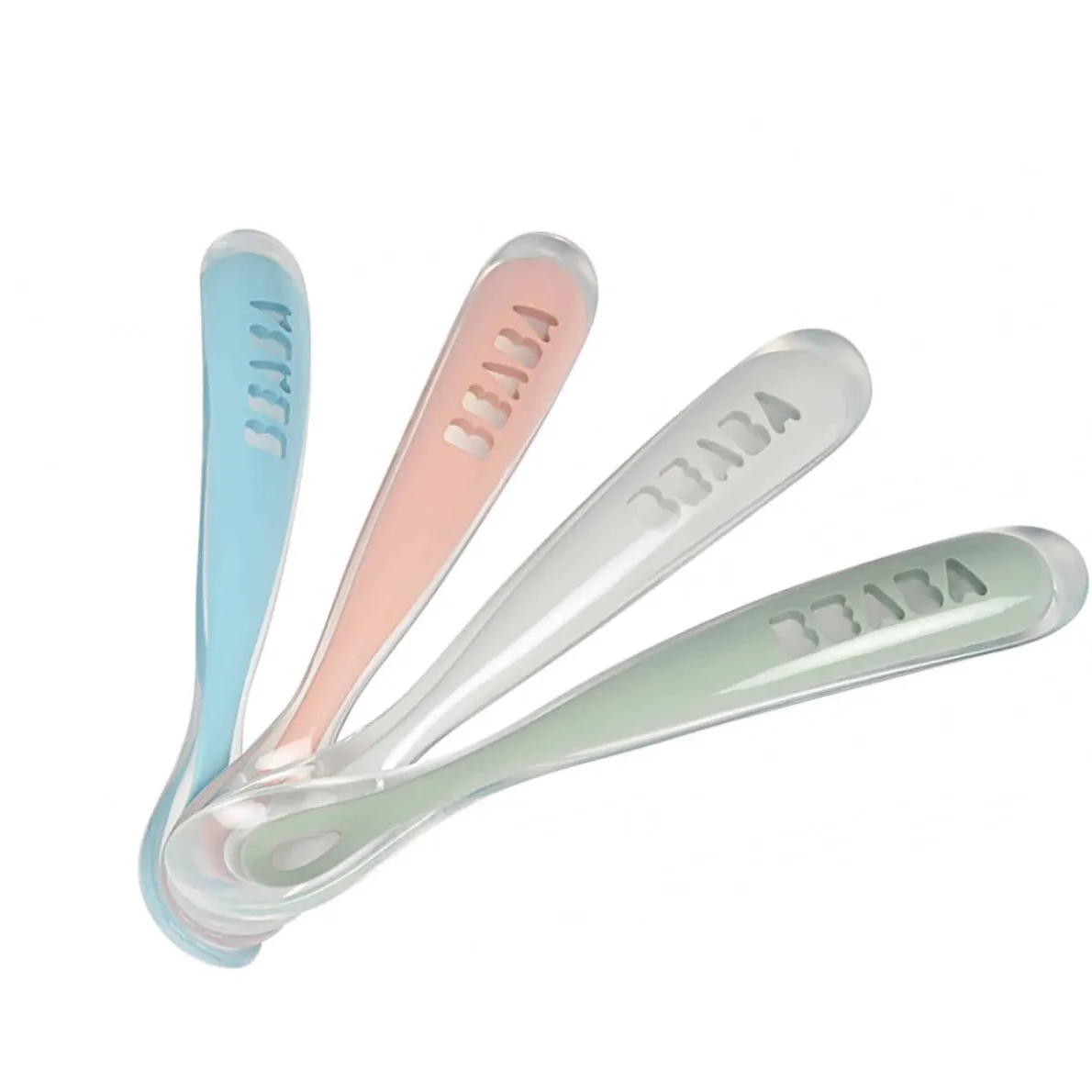 First Stage Silicone Spoons (Set of 4)