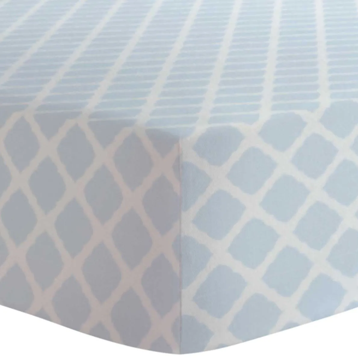 Fitted Crib Sheet Flannel (Print)