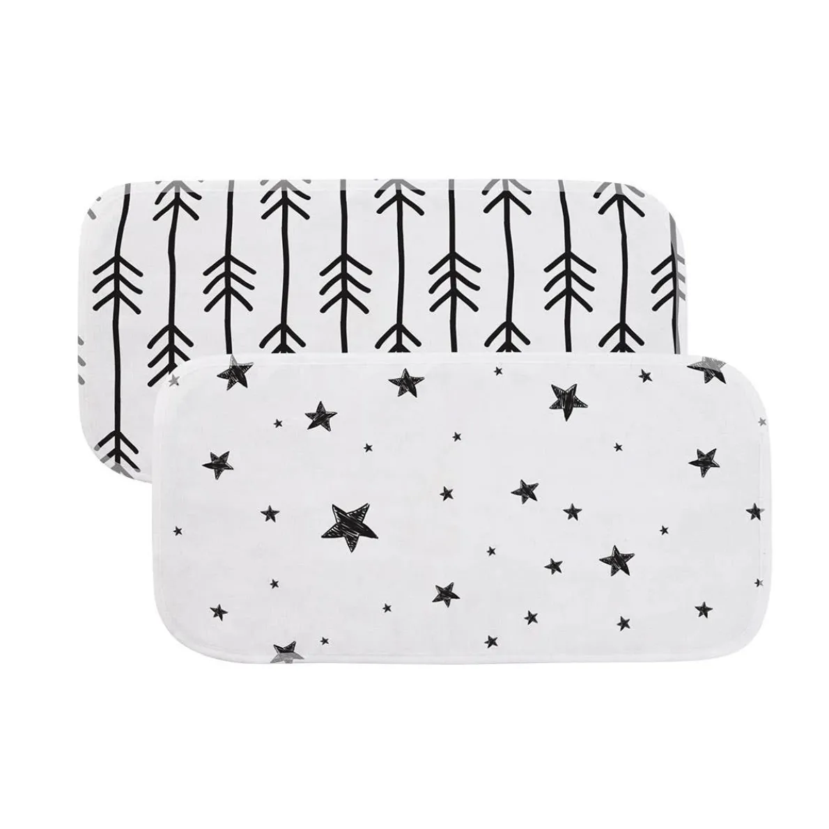 Flannel Burp Pads (2 Pack)