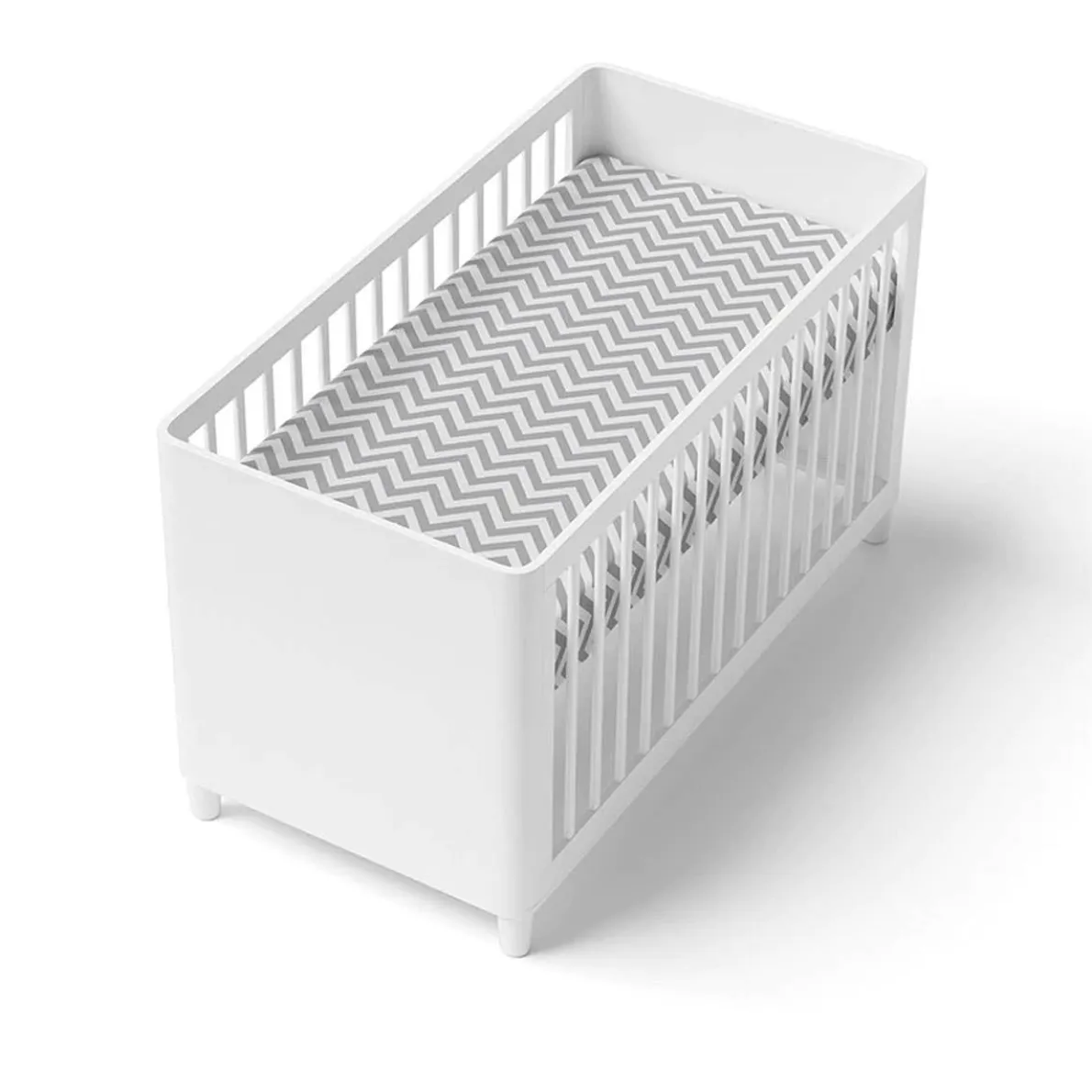 Flannel Mini Crib Sheet (Print)