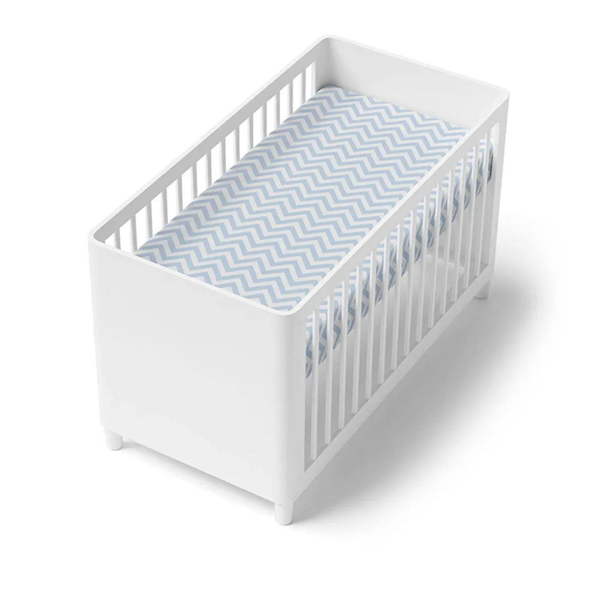 Flannel Mini Crib Sheet (Print)