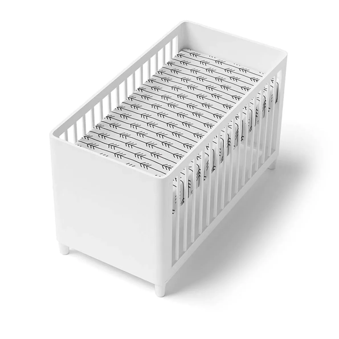 Flannel Mini Crib Sheet (Print)