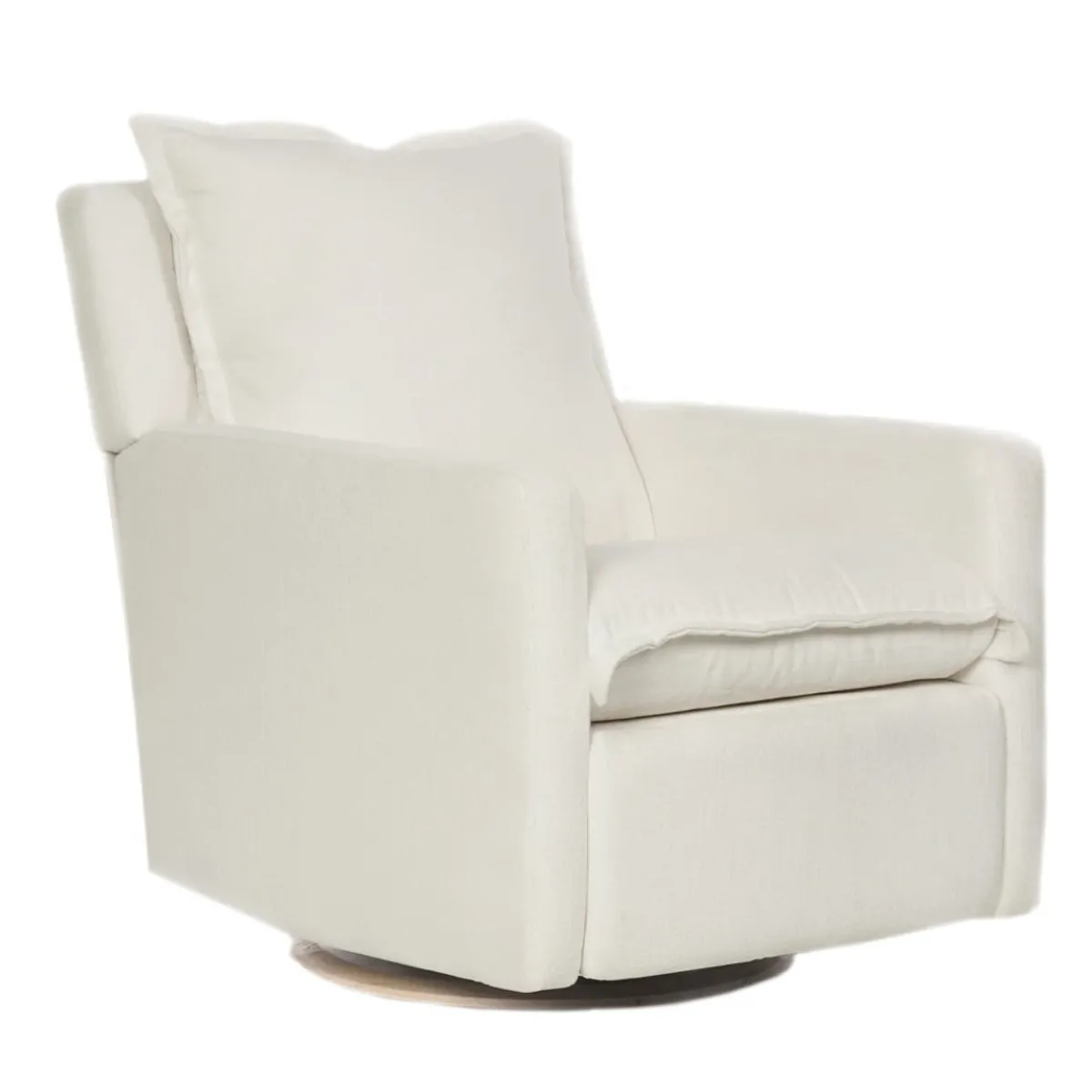 Flynn Swivel Glider with Power Recline Wood Base (Grade C)