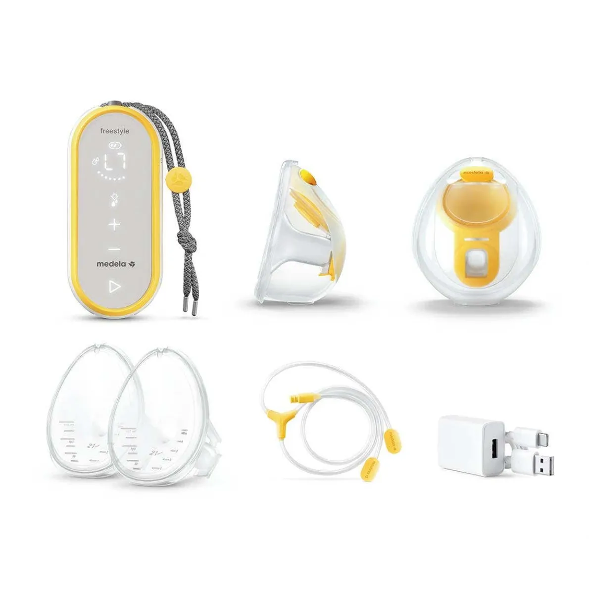 Freestyle Pump + 3-in-1 Pumping Bra + Silicone Collector