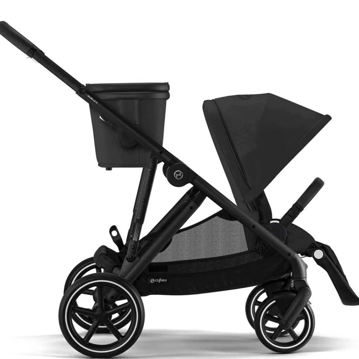 Gazelle S Stroller - Black/Moon Black