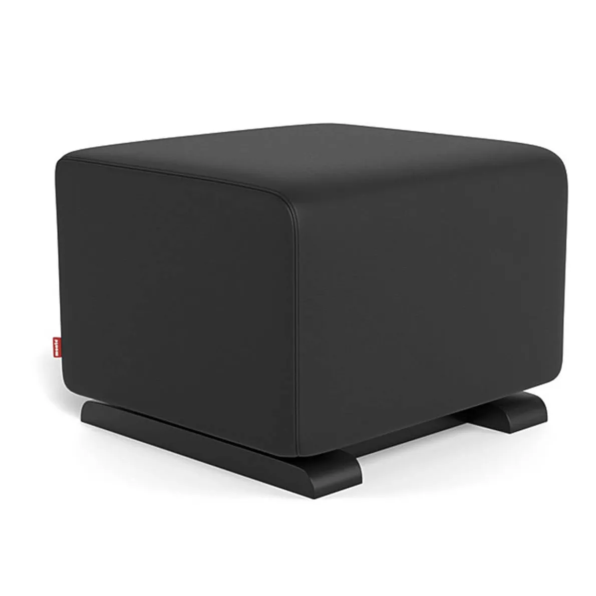 Gliding Ottoman - Enviroleather w/ Espresso Base