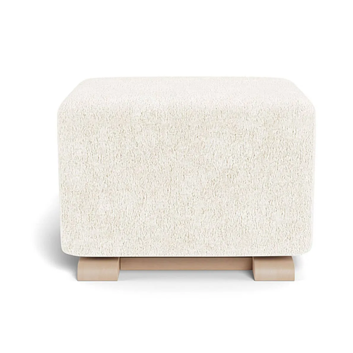 Gliding Ottoman - Faux Sheepskin