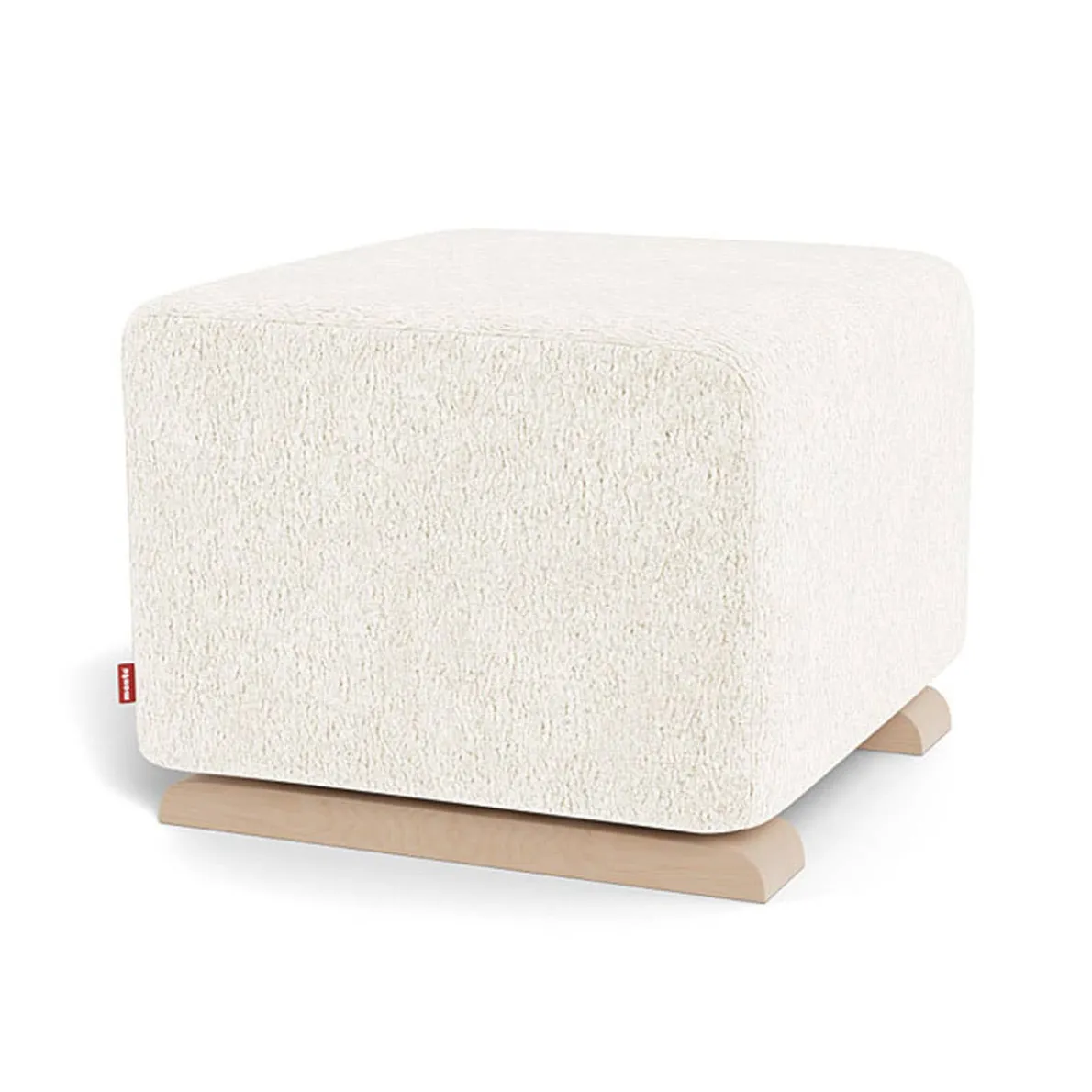 Gliding Ottoman - Faux Sheepskin