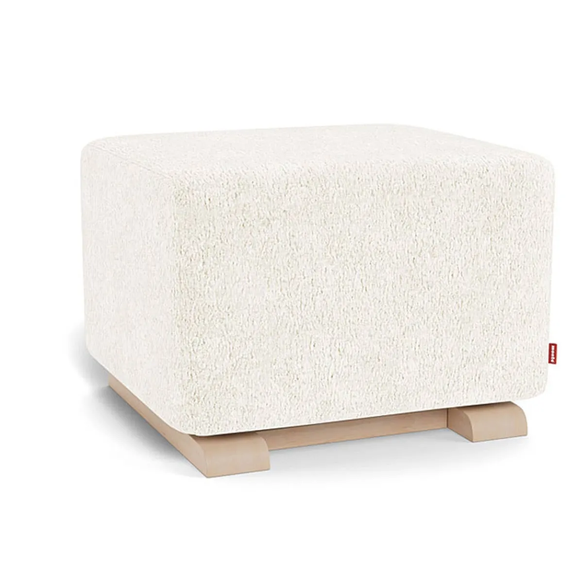 Gliding Ottoman - Faux Sheepskin