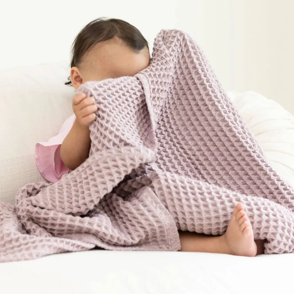 Good Little Citizens Waffle Baby Blanket