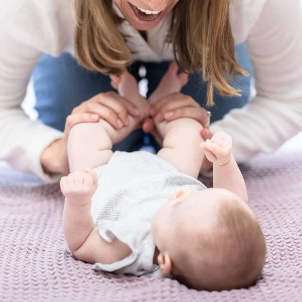 Good Little Citizens Waffle Baby Blanket