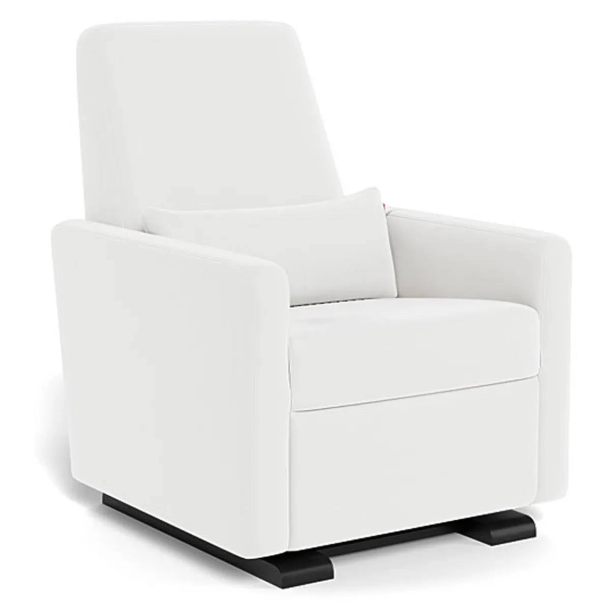 Grano Glider Motorized Recliner - Enviroleather with Espresso Base