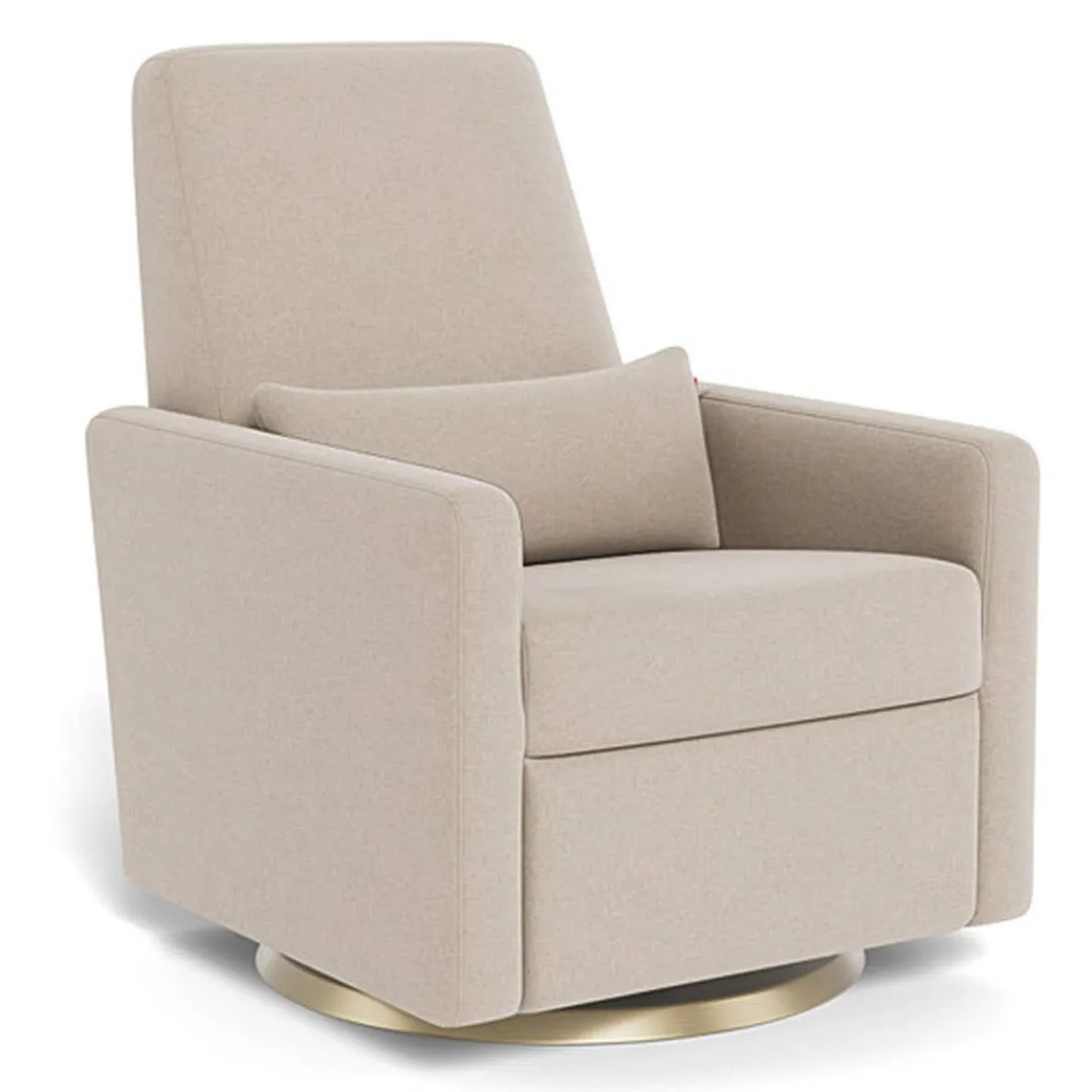 Grano Glider Motorized Swivel Recliner - Wool Fabric