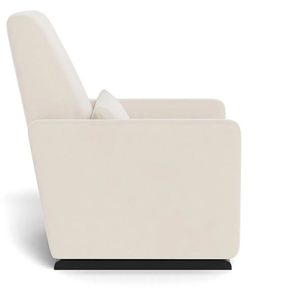 Grano Glider Recliner - European Fabric with Espresso Base