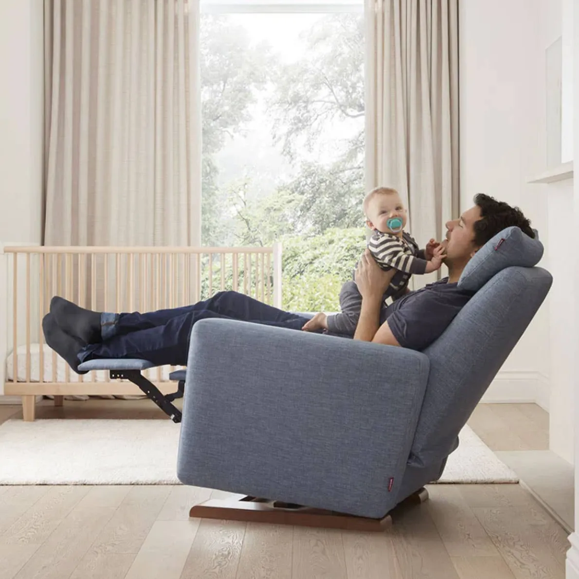 Grano Glider Swivel Recliner - European Fabric