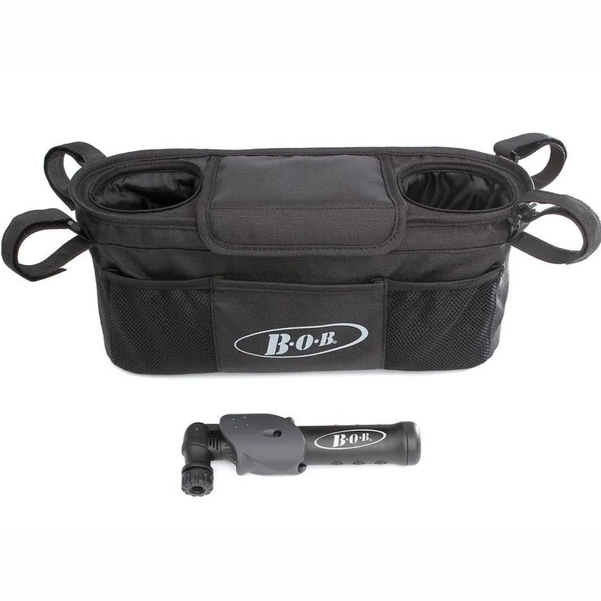 Handlebar Console with Tire Pump