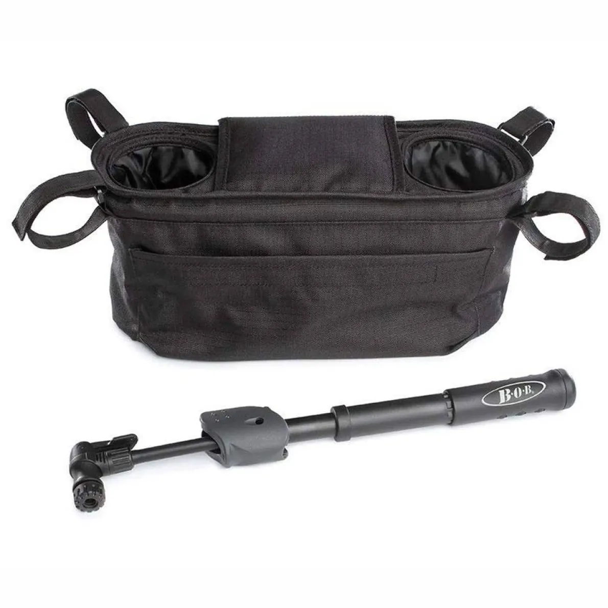 Handlebar Console with Tire Pump