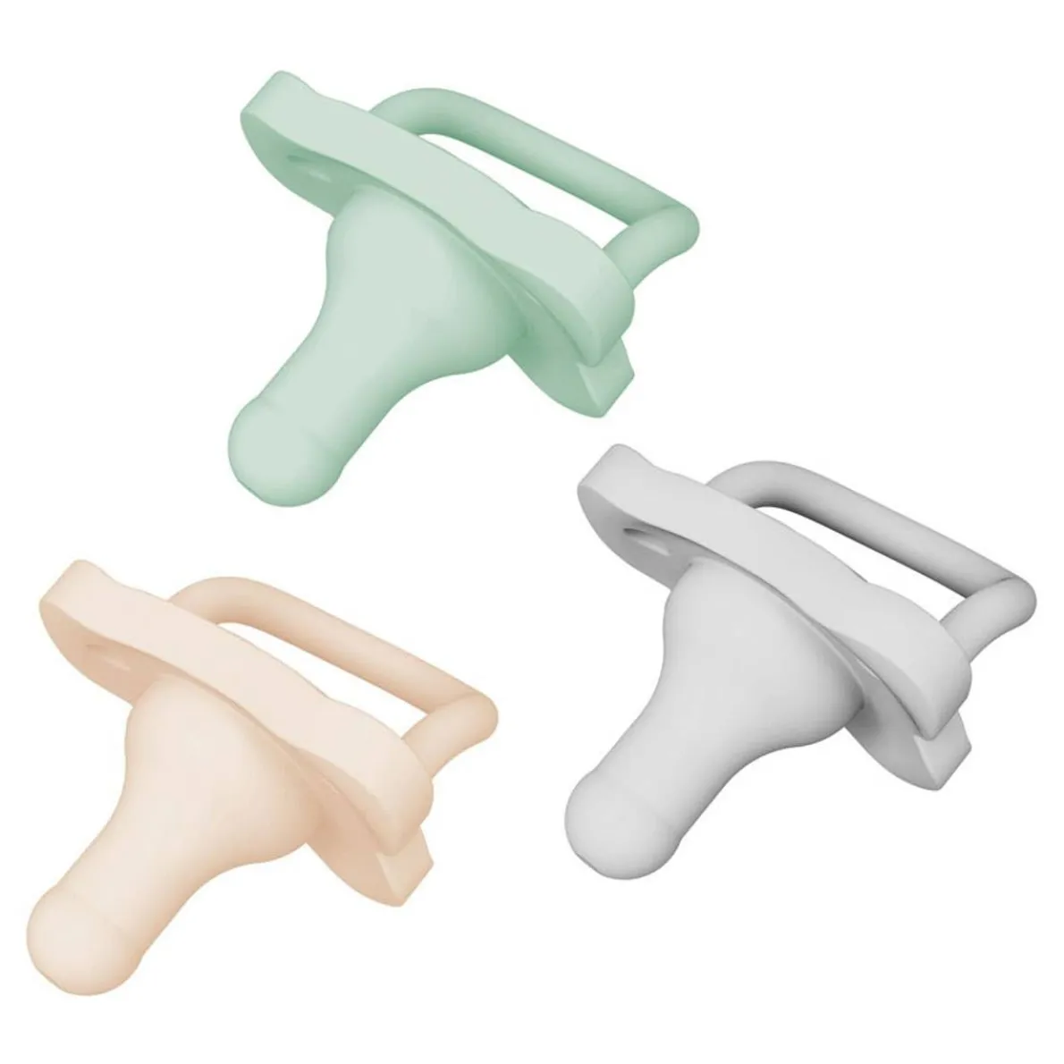 HappyPaci Silicone Pacifier (3 Pack)