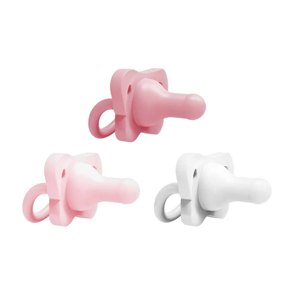 HappyPaci Silicone Pacifier (3 Pack)