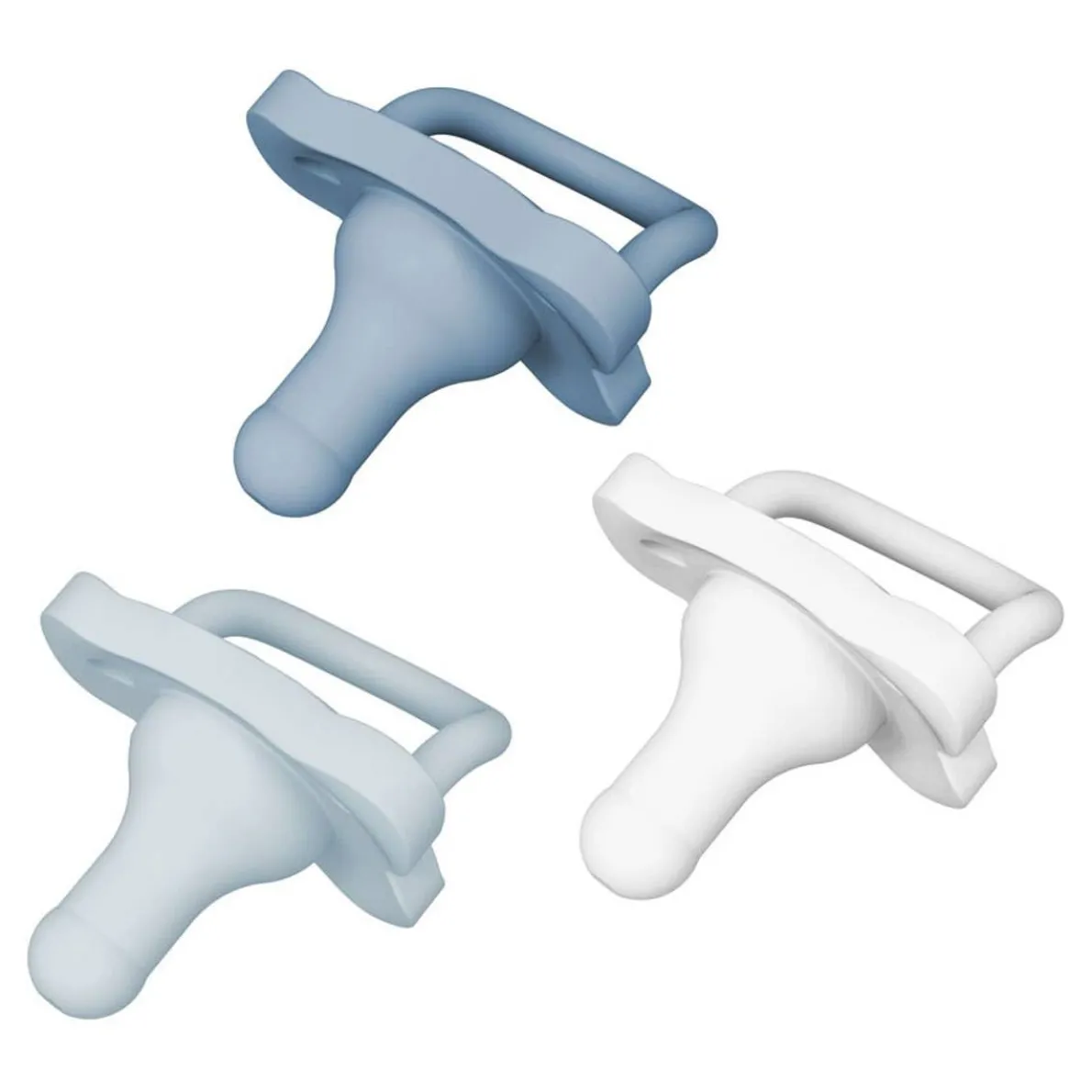 HappyPaci Silicone Pacifier (3 Pack)