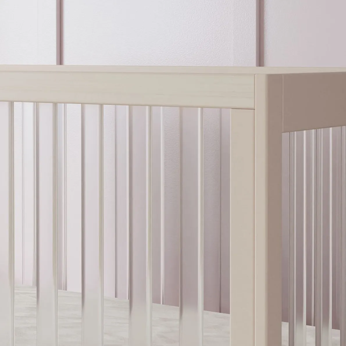 Harlow 3-in-1 Acrylic Crib