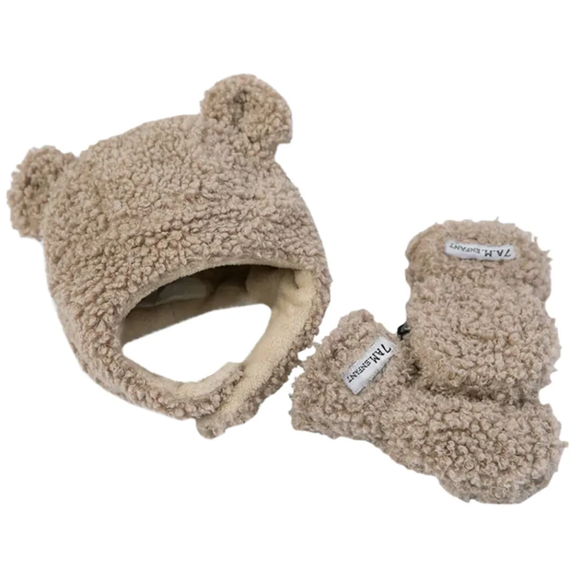 Hat & Mittens Set (Teddy)