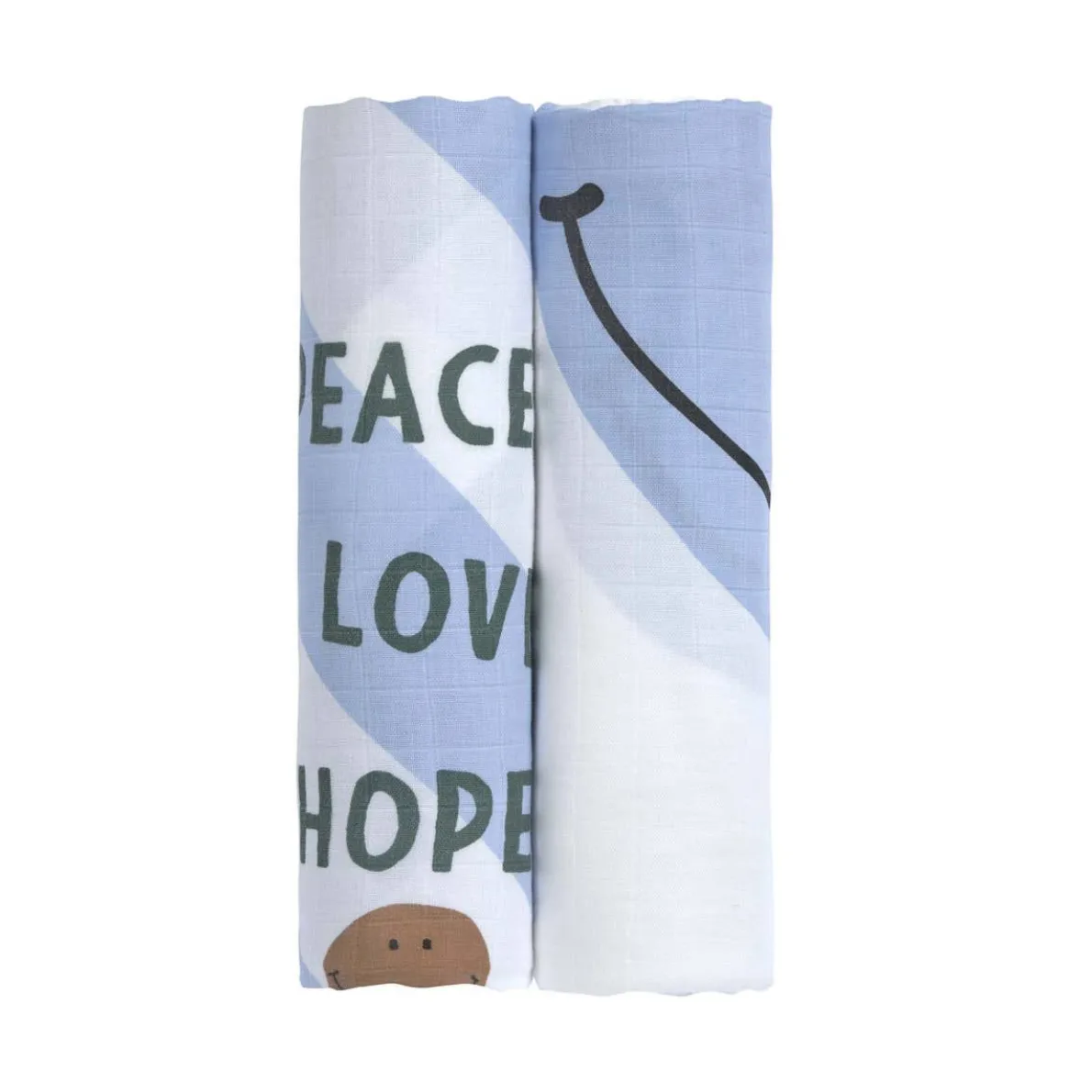 Heavenly Soft Swaddle (120x120cm) 2 Pack