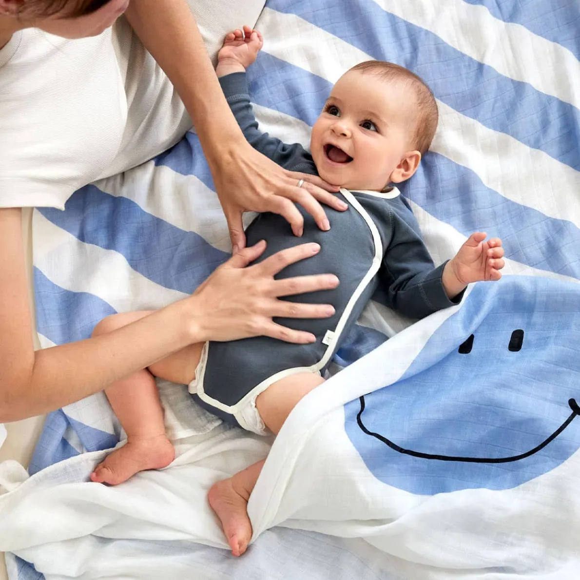 Heavenly Soft Swaddle (120x120cm) 2 Pack