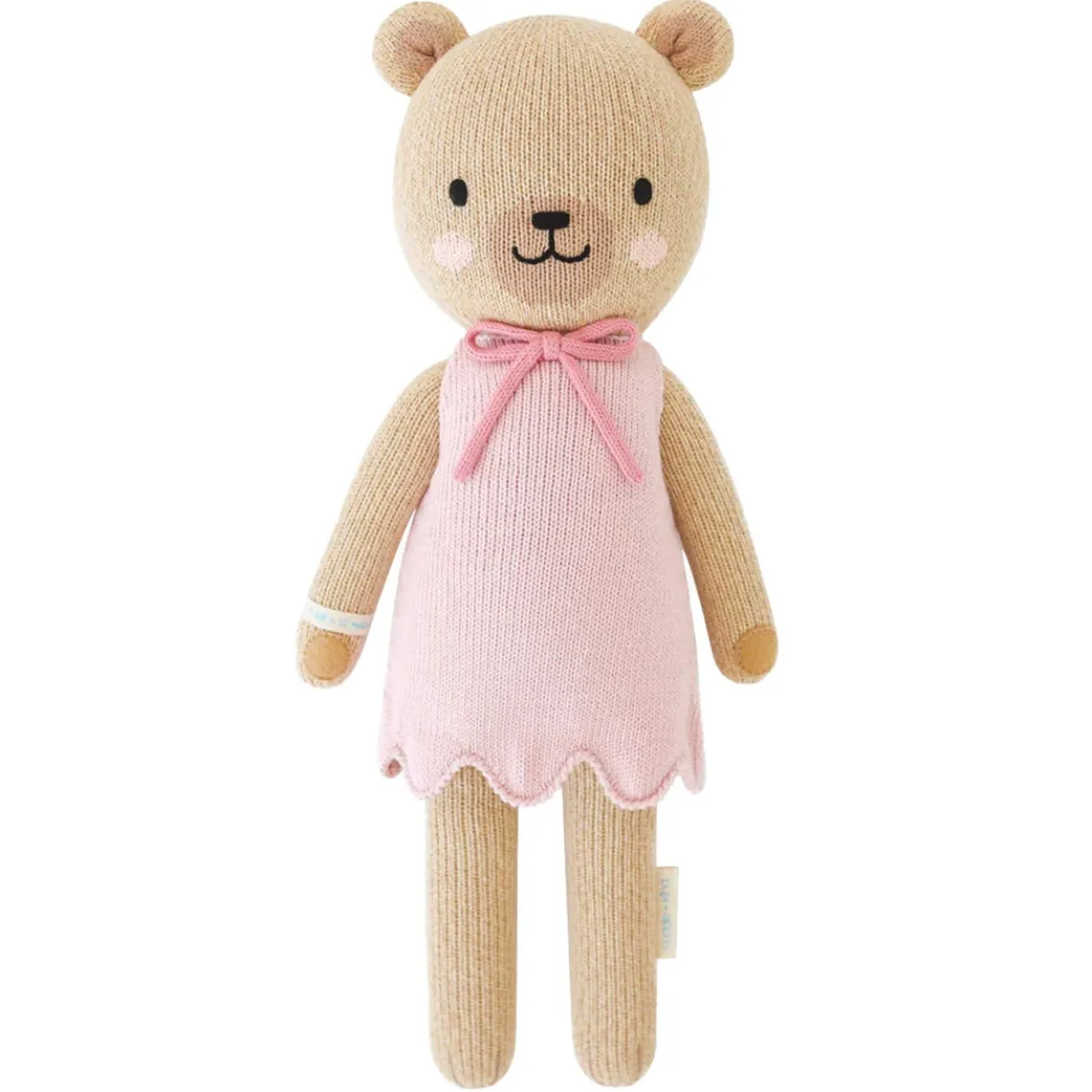 Honey Bear Big Knit Doll