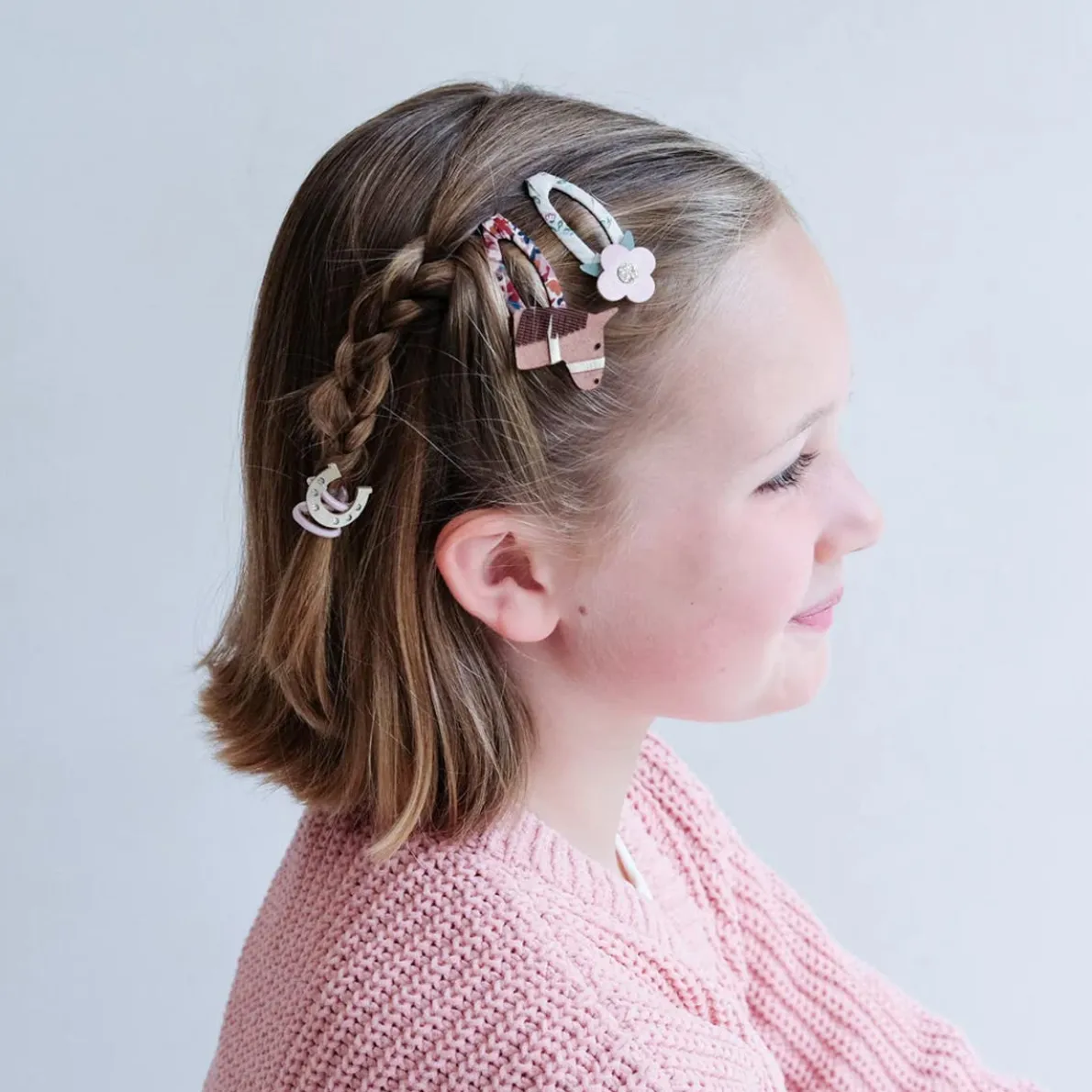 Horse & Flower Clips