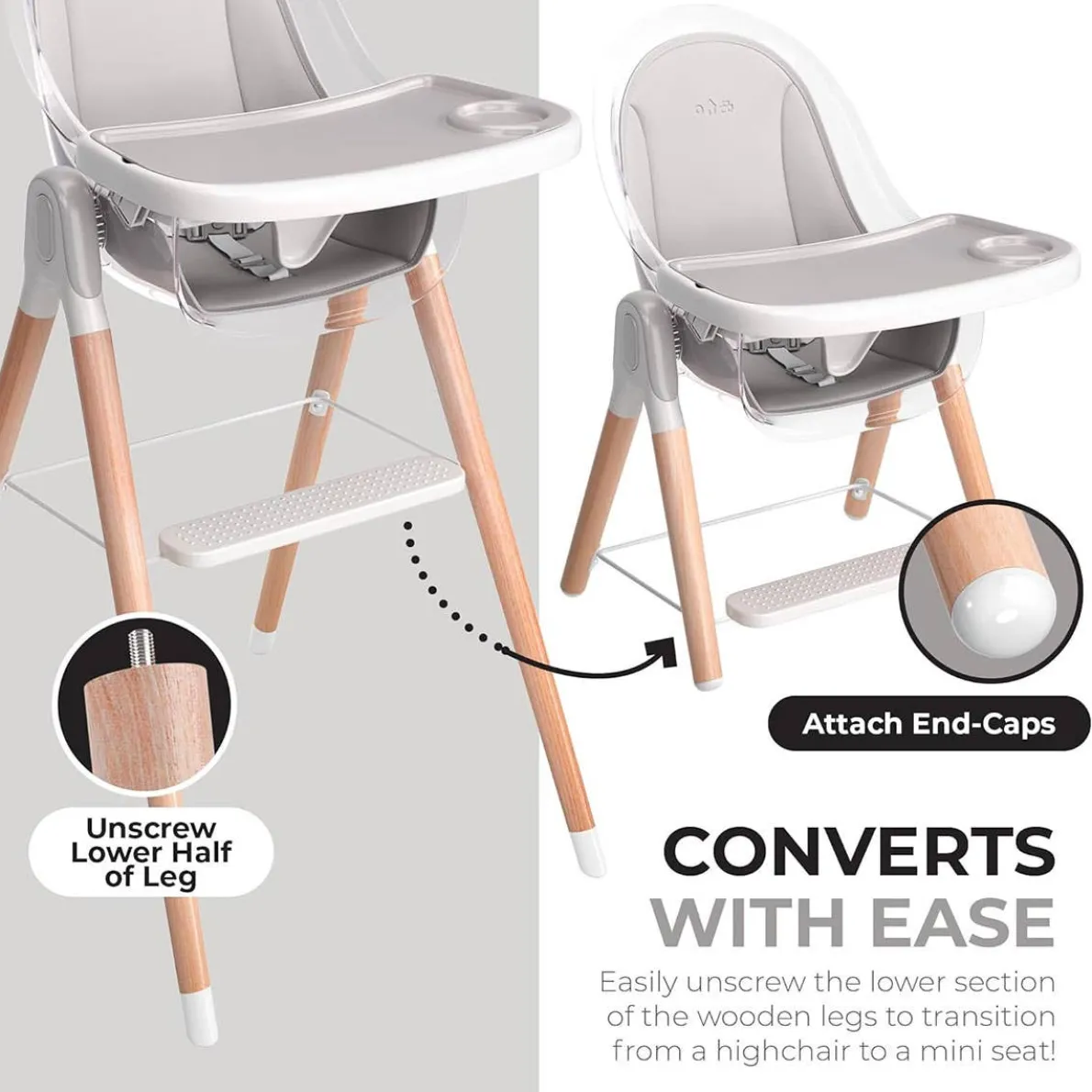 6-in-1 Deluxe High Chair