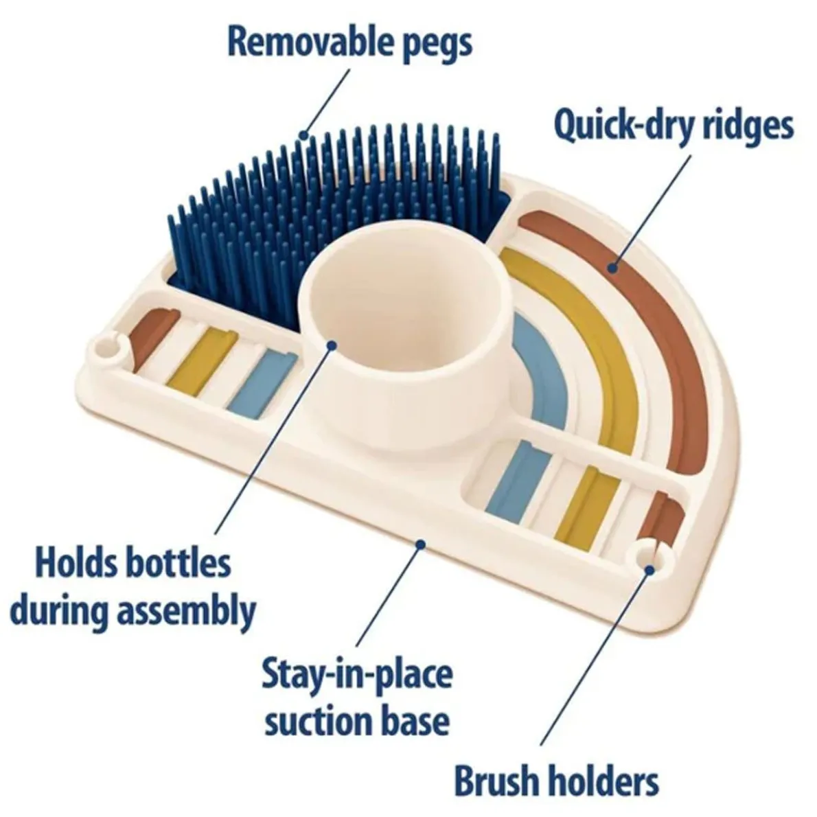 2-in-1 Dry & Prep Silicone Mat