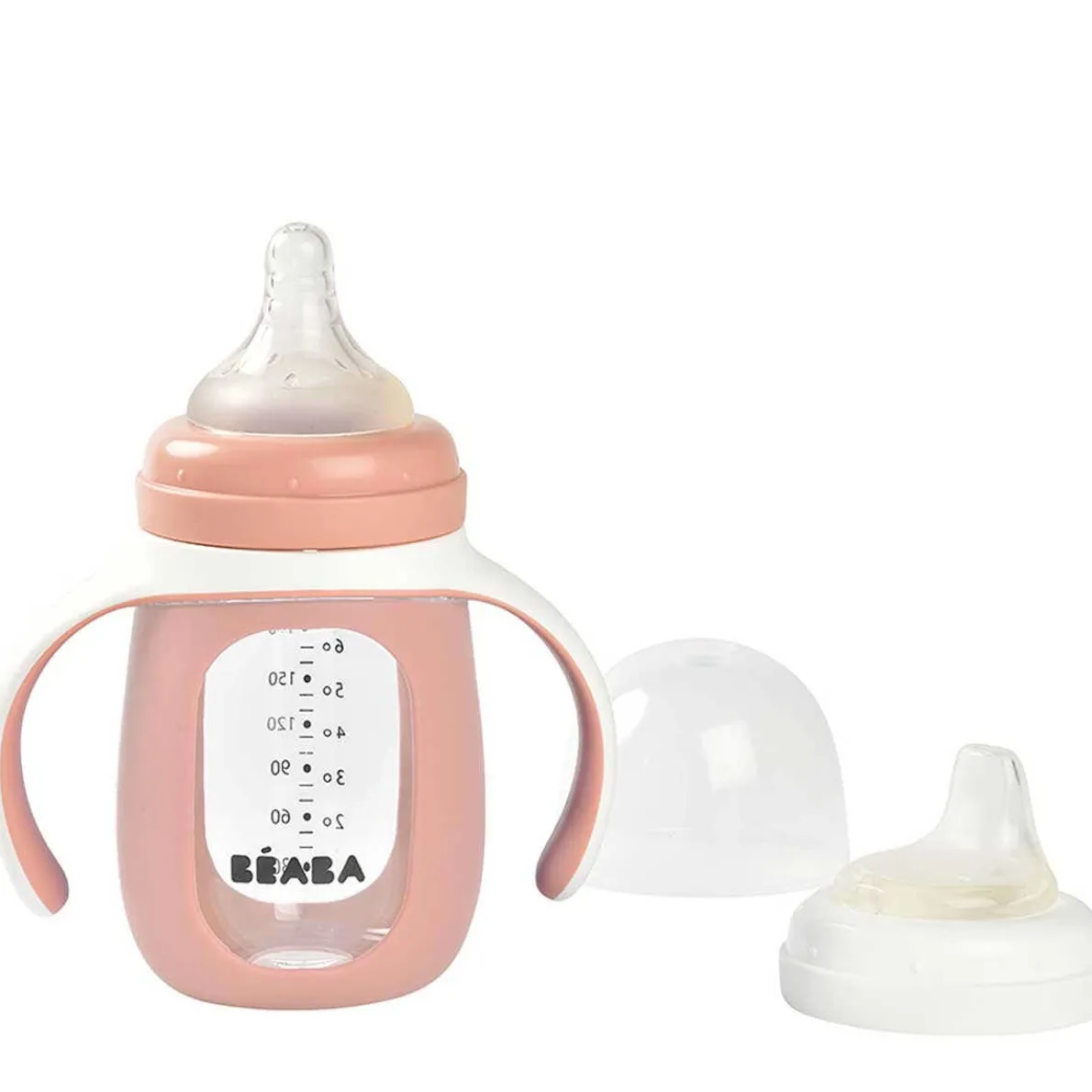 2-in-1 Glass Training Cup