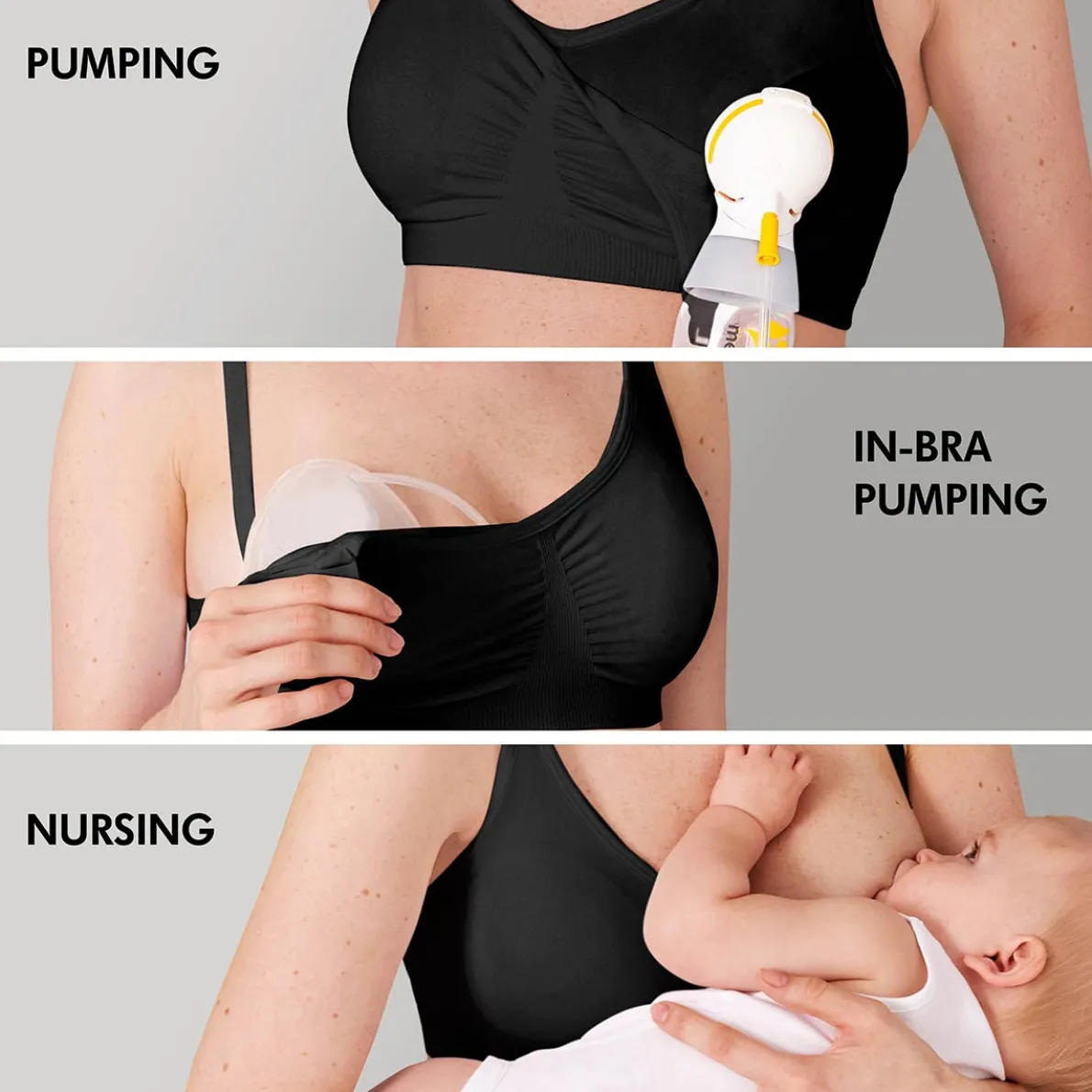 3-in-1 Nursing & Pumping Bra